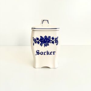 Gammel svensk SOCKER krukke🔹