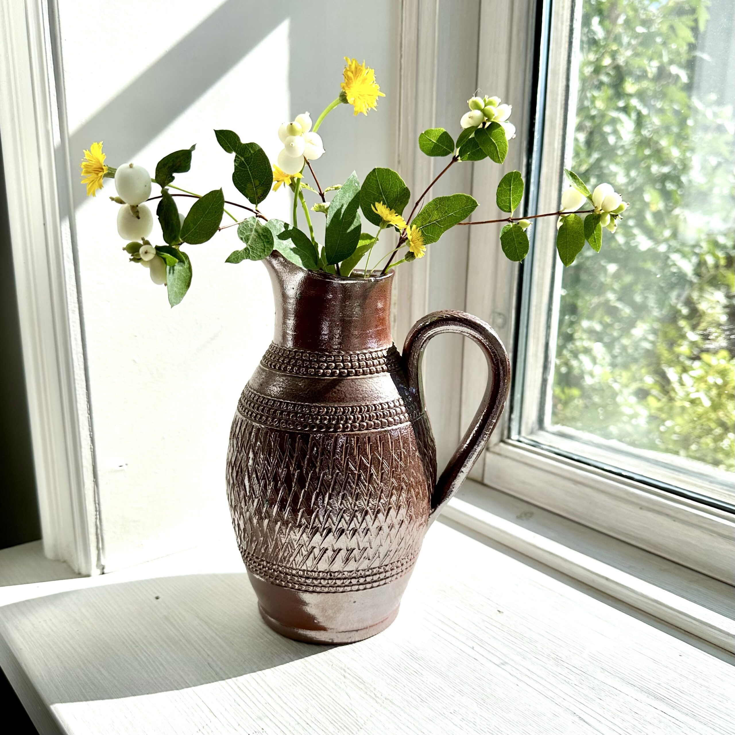 Gammel fransk stentøjskande🌻